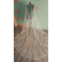 VIP довга фата для нареченої/wedding veil від 2 м